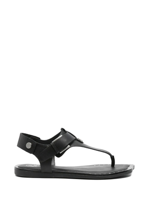 Ash stud-embellished leather sandals - Black