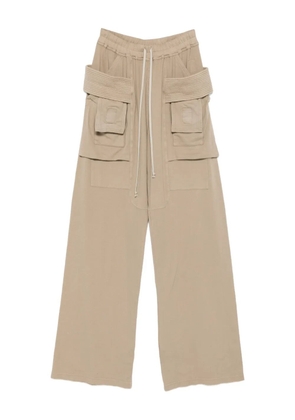 Rick Owens DRKSHDW cargo-pocket track pants - Neutrals