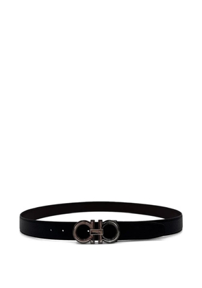 Ferragamo Gancini-buckle belt - Black