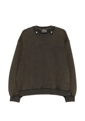 TEAM WANG design Reset sweatshirt - Green
