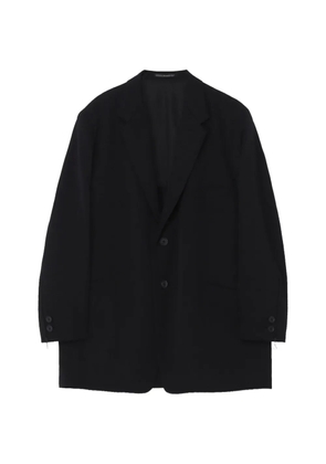 Yohji Yamamoto long-sleeves blazer - Black