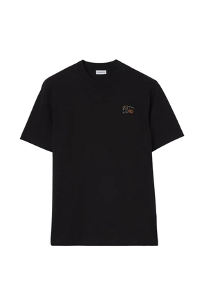 Burberry Knight cotton T-shirt - Black