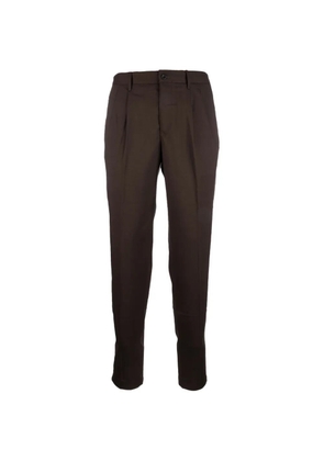 Incotex pleated-front tailored trousers - Brown