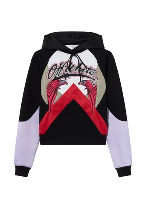 Off-White colour-block hoodie - Black