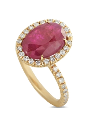 LB Exclusive ruby and diamond ring - Gold