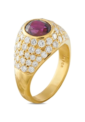 LB Exclusive ruby and diamond ring - Gold