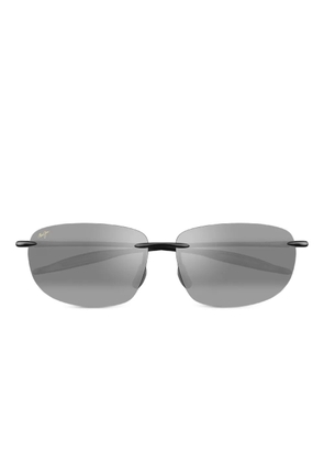Maui Jim rimless rectangle-frame sunglasses - Black