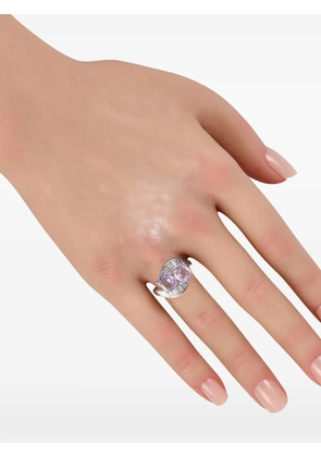 LB Exclusive sapphire and diamond ring - Silver