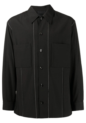 3.1 Phillip Lim convertible-collar shirt - Black