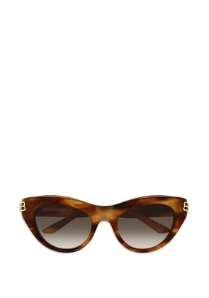 Balenciaga Havana cat-eye sunglasses - Brown
