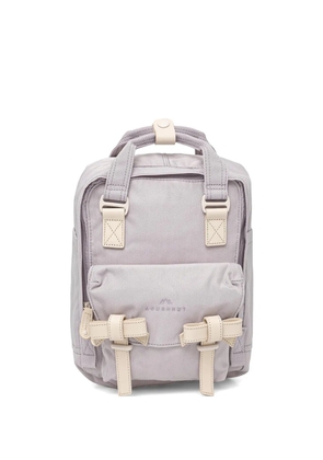 Doughnut mini Macaroon Ribbon x Unicorn bow-detail buckle-fastening backpack - Purple
