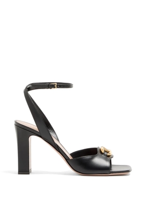 Valentino Garavani VLogo The Bold Edition calfskin sandals 90mm - Black