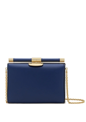 Tyler Ellis small Jamie slide-lock clutch bag - Blue