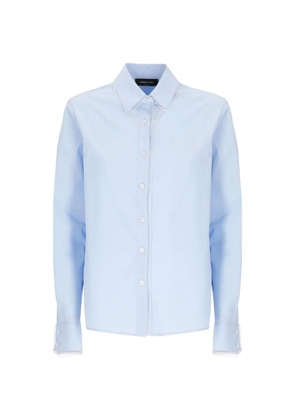 Fabiana Filippi poplin shirt - Blue