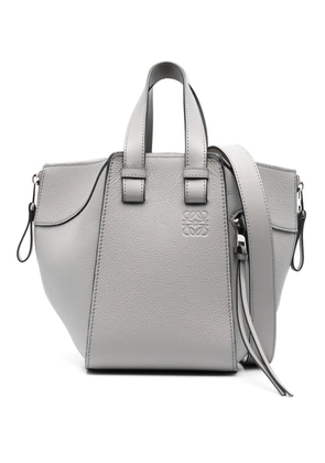 LOEWE Compact Hammock leather shoulder bag - Grey