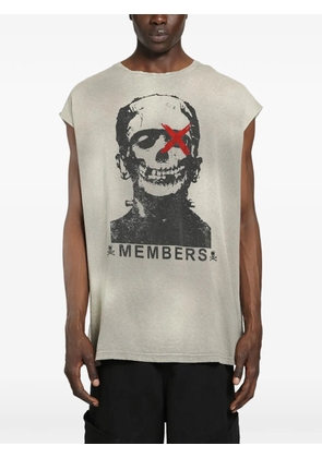 MASSIMO SABBADIN Franky graphic-print tank top - Neutrals
