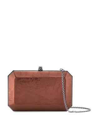 Tyler Ellis medium Perry clutch bag - Brown