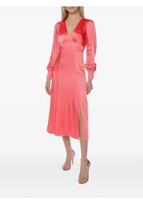 Ted Baker Daniia blouson-sleeve midi dress - Red