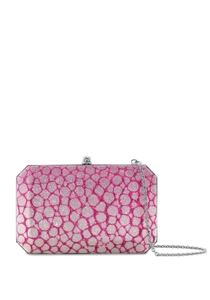 Tyler Ellis medium Perry crystal-embellished clutch bag - Pink