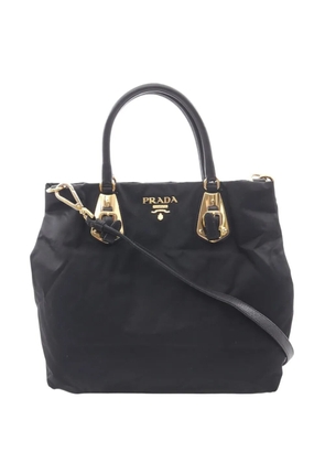 Prada Pre-Owned 2010-2026 Tessuto satchel - Black