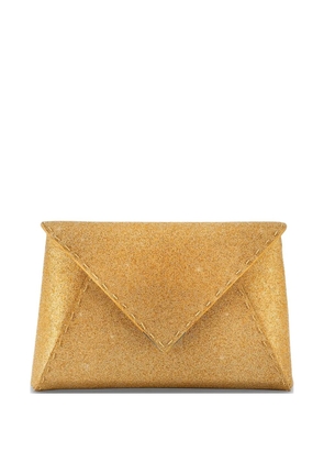 Tyler Ellis small Lee Pouchet crystal-embellished clutch bag - Gold