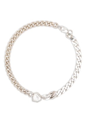 CC-Steding heart pendant necklace - Silver
