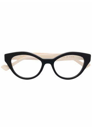 Gucci Eyewear cat-eye clear glasses - Black
