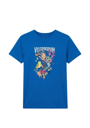 Vilebrequin Thom graphic-print cotton T-shirt - Blue