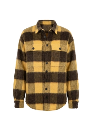 DSQUARED2 long-sleeve overshirt jacket - Yellow