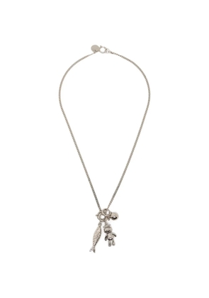 Juun.J Avec Le Chat necklace - Silver