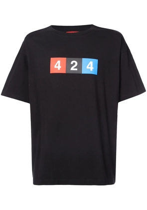 424 424 T-shirt - Black