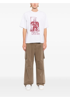 Warren Lotas graphic-print T-shirt - Red