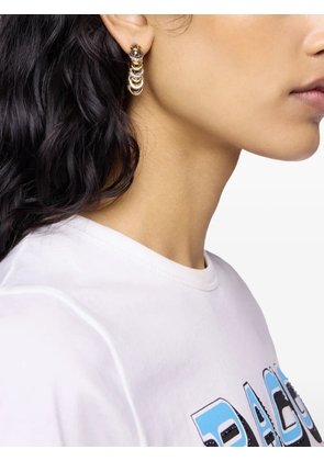 Rabanne small Punk XL Link earrings - Silver