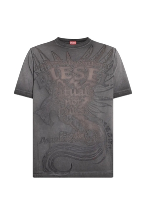 Diesel graphic-print T-shirt - Grey
