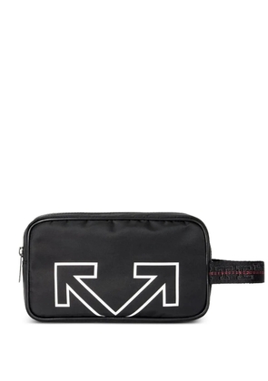 Off-White Heritage makeup bag - Black