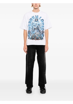 Warren Lotas graphic-print T-shirt - Grey