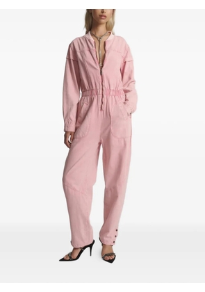 One Teaspoon Cindy zip-up jumpsuit - Pink