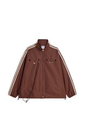 adidas x Song for The Mute 007 side-stripe check-pocket jacket - Brown