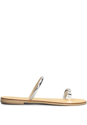 Nicolas Lainas Arch Kythnos flat sandals - Silver