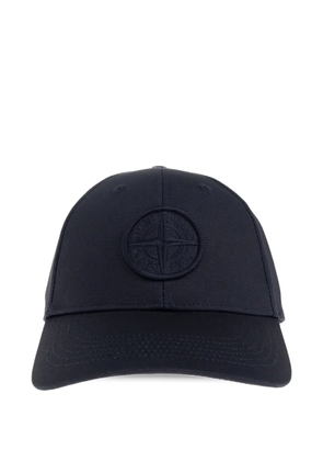 Stone Island logo-embroidered baseball cap - Black