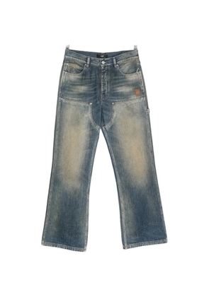 AMIRI faded panelled jeans - Blue