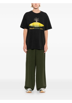 Melt graphic-print T-shirt - Black