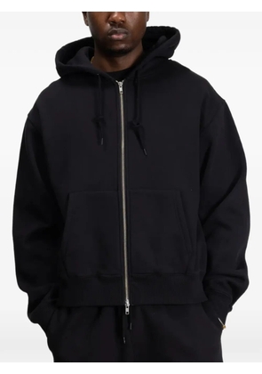 PATTA zip-up long-sleeve hoodie - Black