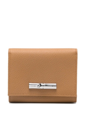 Longchamp Le Roseau wallet - Brown