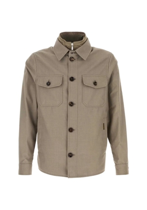 Moorer DULAC-PUM jacquard jacket - Brown