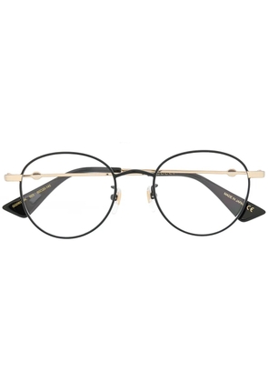 Gucci Eyewear round frame optical glasses - Black