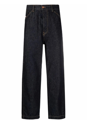 Diesel high-waist straight jeans - Blue