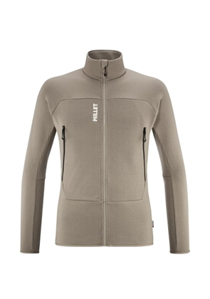 Pascal Millet logo-print track jacket - Neutrals