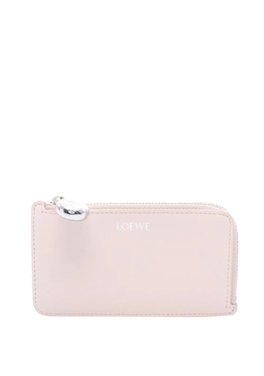 Loewe Pre-Owned 2010-2026 Leather Pebble coin pouch - Pink