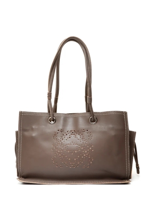 Loewe Pre-Owned 2000-2010s Anagram leather tote bag - Grey